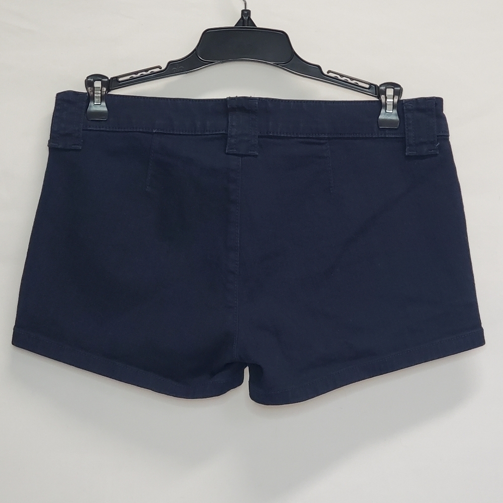 Guess Navy Blue Low Rise Denim Jean Shorts - Picture 2 of 5
